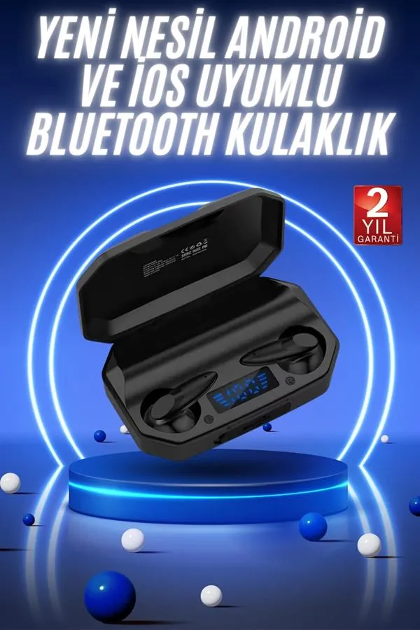 Yeni Nesil Android ve İOS Uyumlu Siyah Profesyonel Oyuncu Kulaklığı