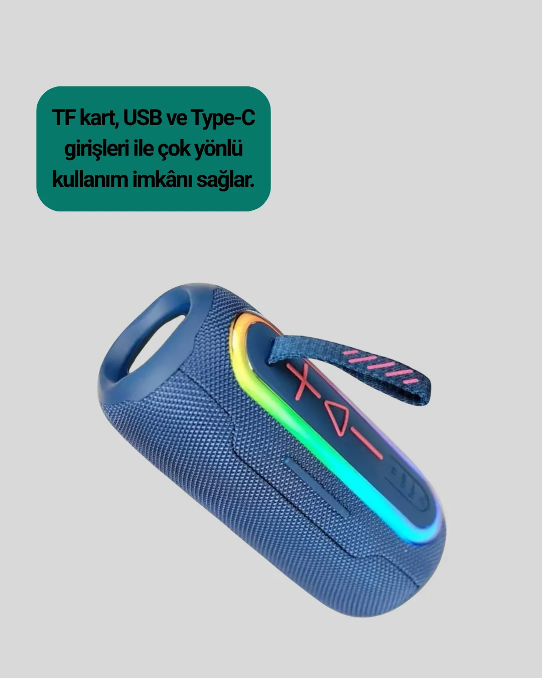 Dış Mekan Kullanıma Uygun Su Geçirmez Hoparlör