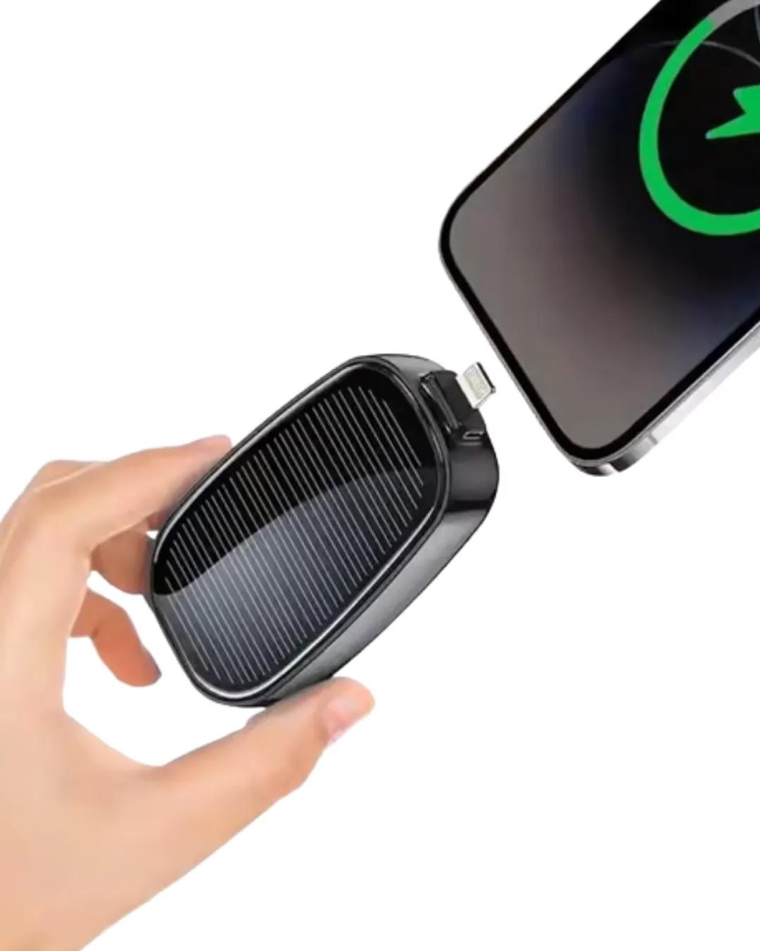 Mini Güneş Enerjili Powerbank Cep Tipi Acil Şarj Cihazı