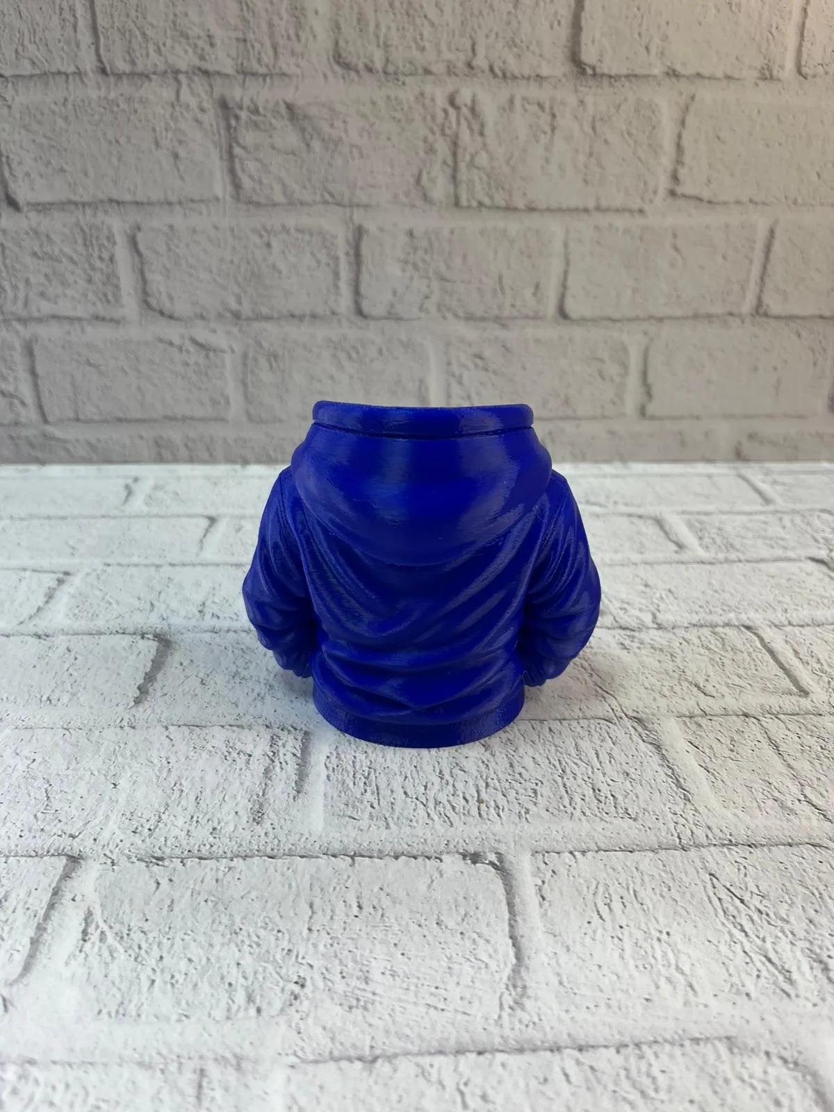 Dekoratif Lacivert Hoodie Kalemlik 10x10 cm