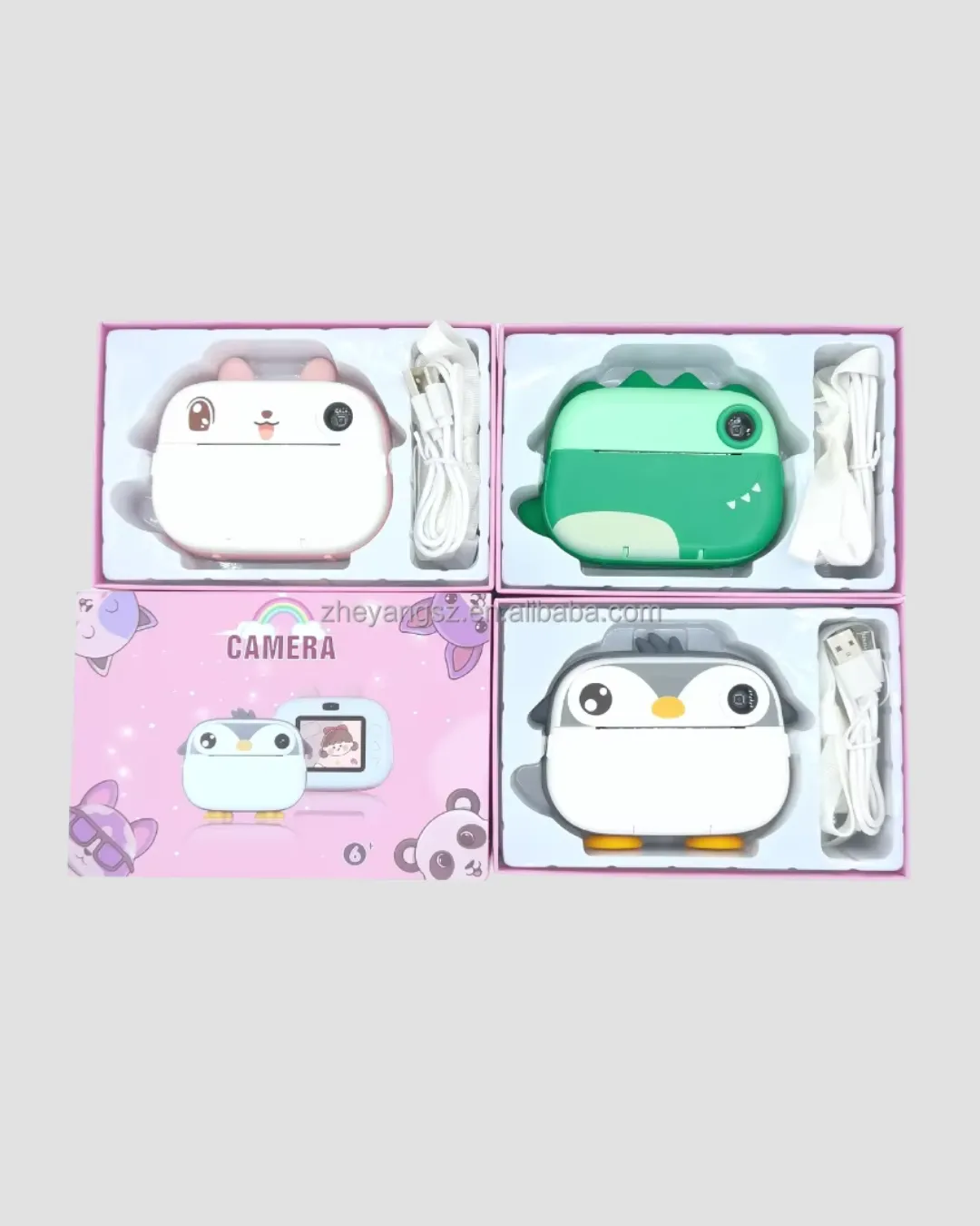 64GB TF Kart Destekli Çoklu Dil Seçeneği Sunan Anında Baskı Kamera