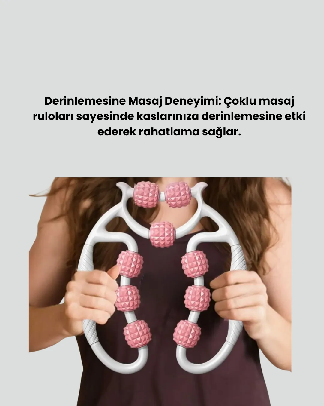 Ergonomik Kas Gevşetici Masaj Halkası Taşınabilir