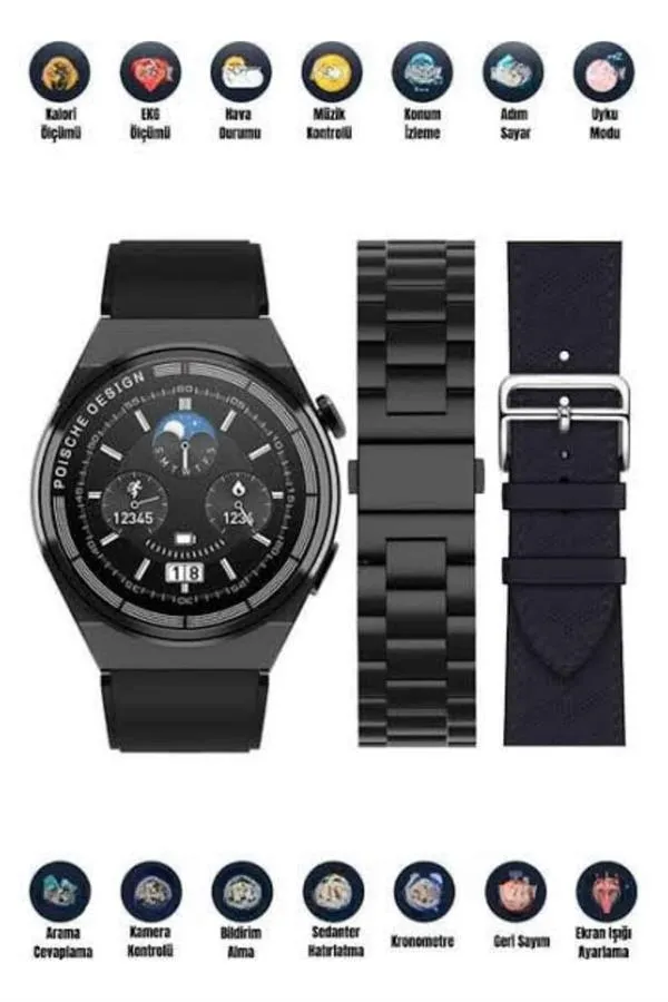 2025 Model Yeni Nesil GPS Uyumlu Uyku Takibi Ve Sağlık Takibi Spor Modları