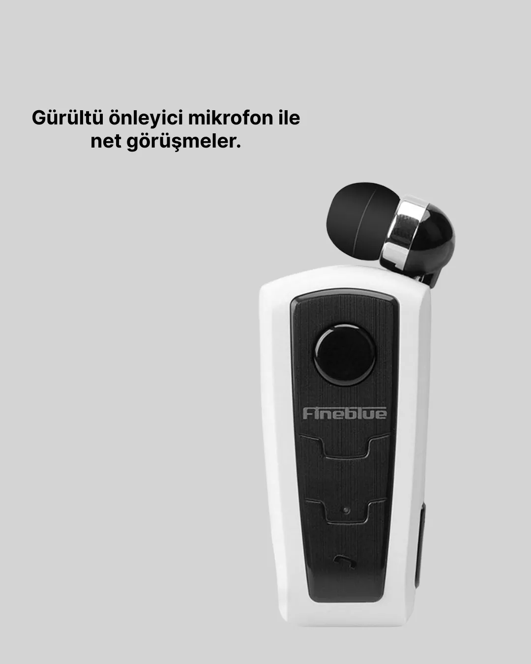 Fineblue F910 Bluetooth Kulaklık Gürültü Azaltma Titreşimli Tasarım