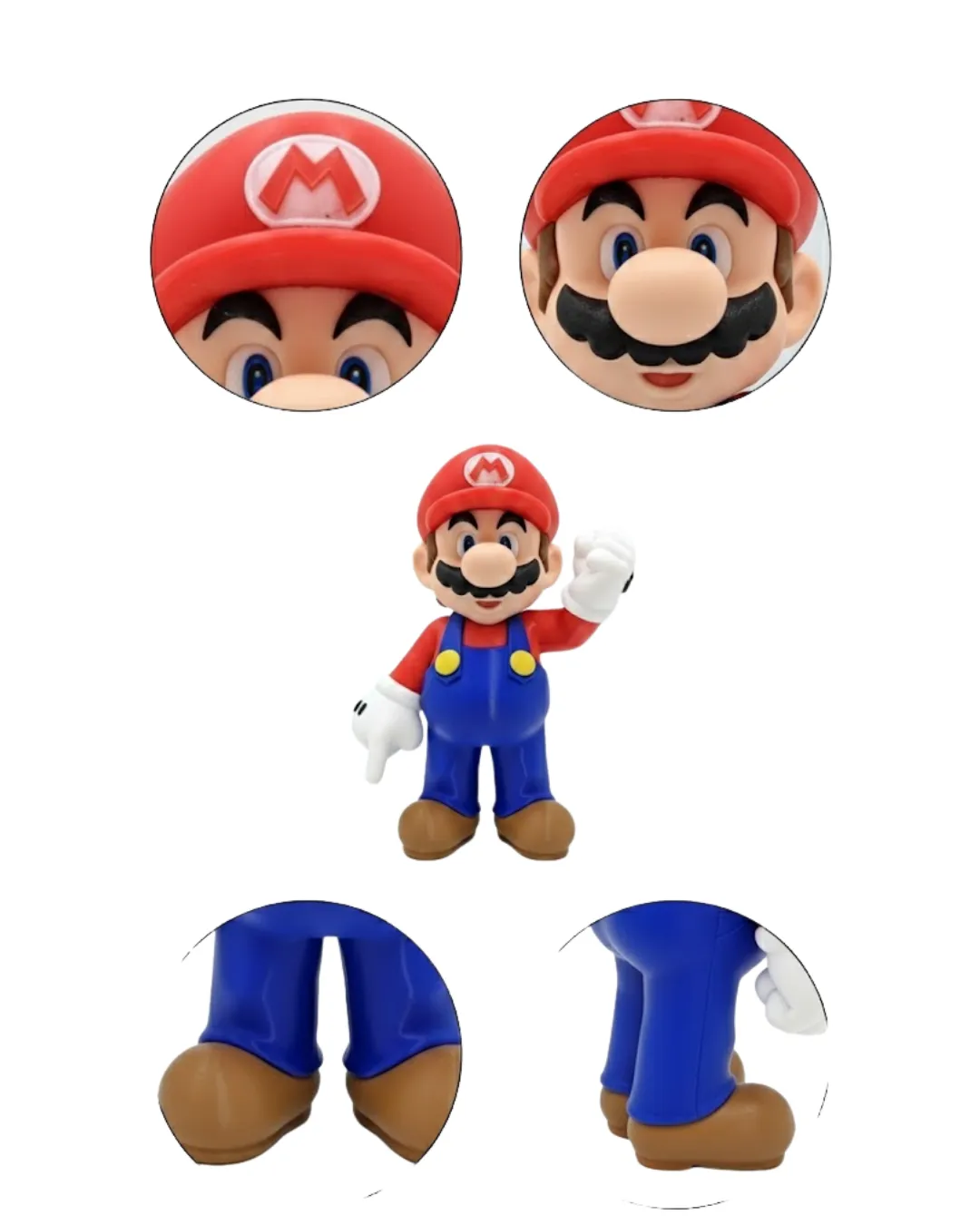 Süper Mario Figür Biblo Dekoratif Oyun Temalı Masa Süsü