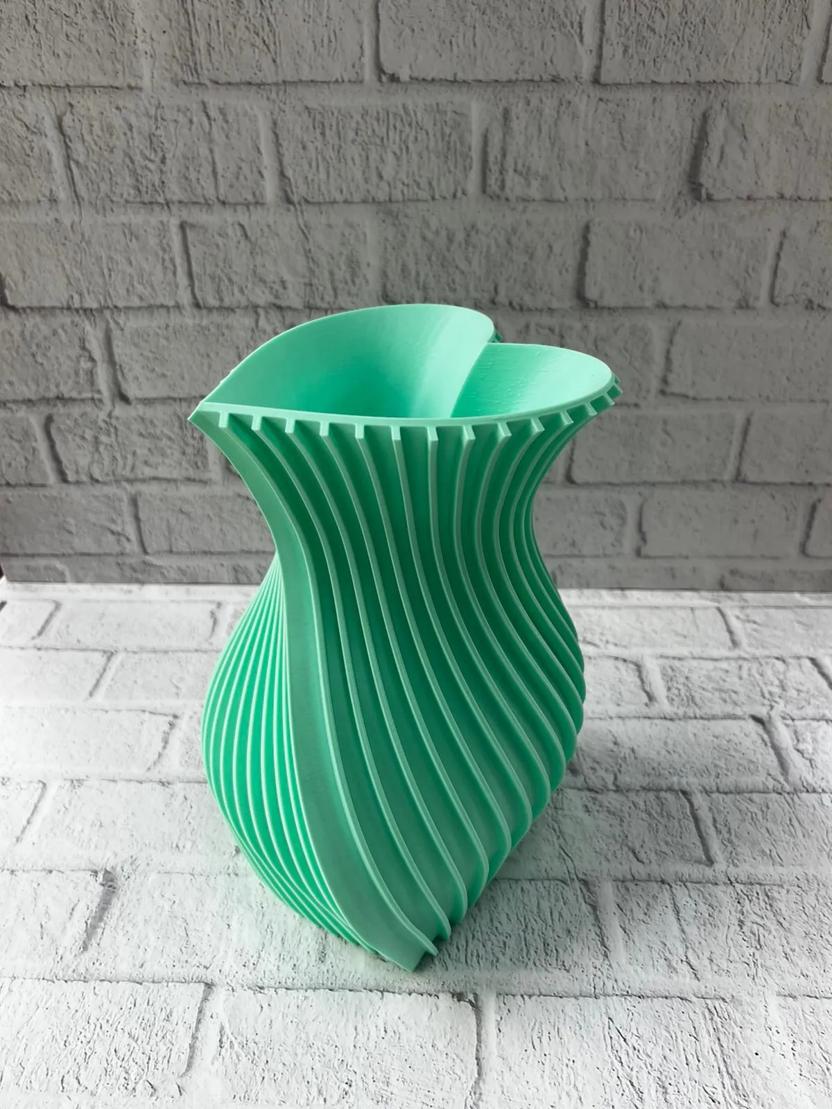 KALPLİ VAZO TURKUAZ