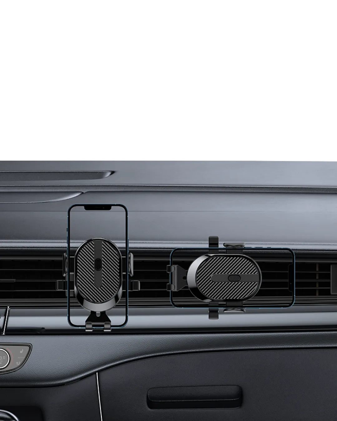 360° Döner Araç Telefon Tutucu Otomatik Kilit Mekanizmalı Stand