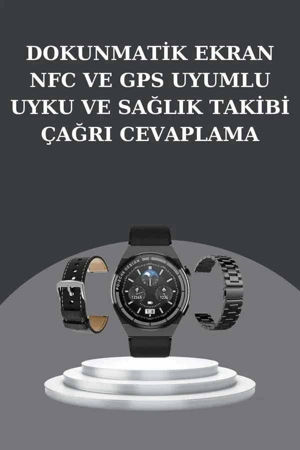 Yeni Nesil Akıllı Saat Ve Bluetooth Kulaklık Titreşim Bildirimleri Uyku Takibi