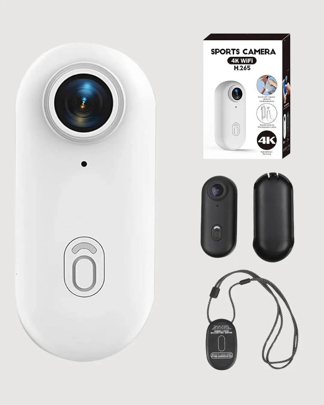 1080P WiFi Spor Kamerası Su Geçirmez Mini Aksiyon Kamera