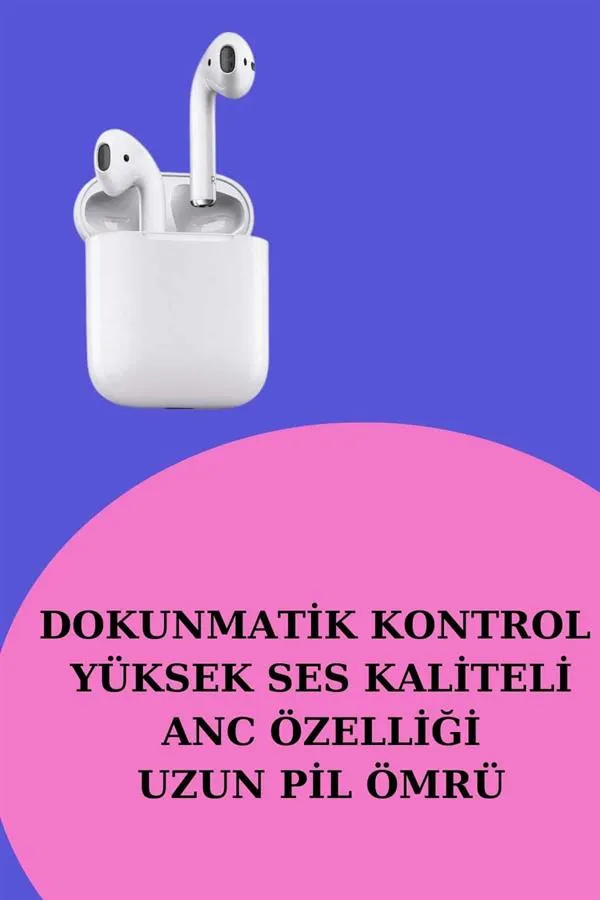 Akıllı Saat ve Kulaklık Seti Dokunmatik Ekran 5.0 Bluetooth Bağlantılı Sesli Görüşme