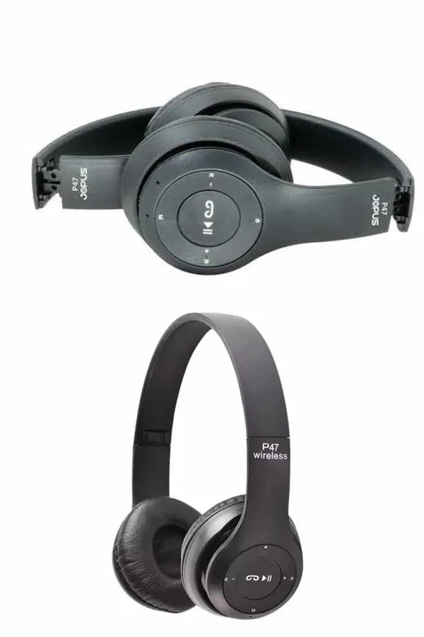 Wireless 5.0 Bluetooth Kablosuz Kulaklık ANC Özellikli Kulak Üstü Ayarlanabilir