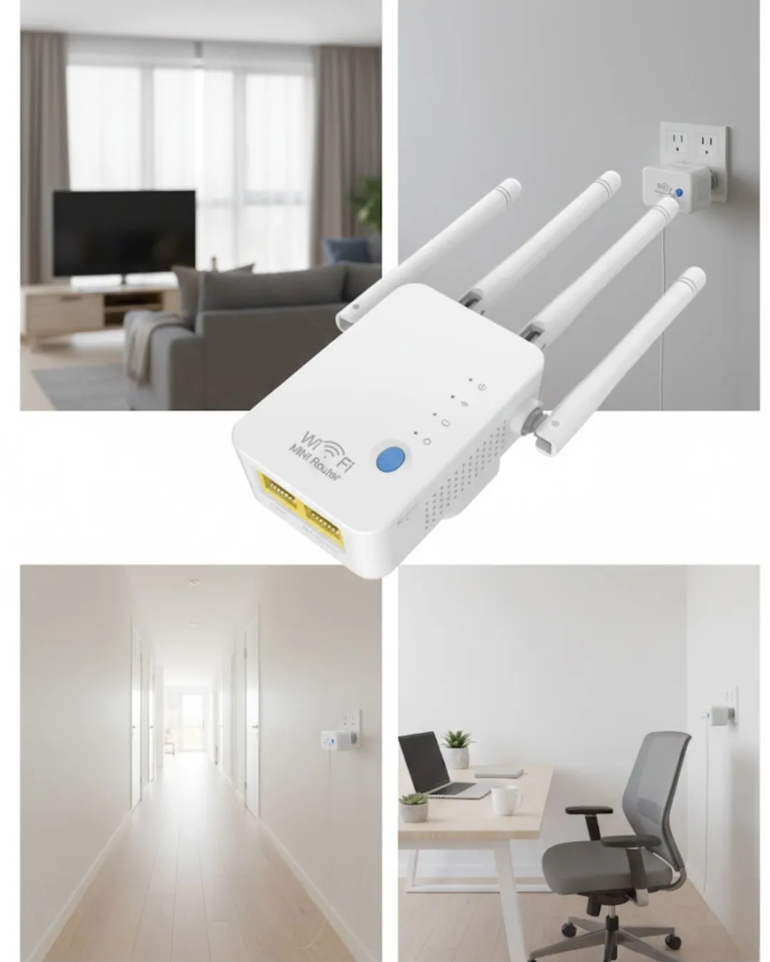 Çift Bant WiFi Güçlendirici 2.4G 5G