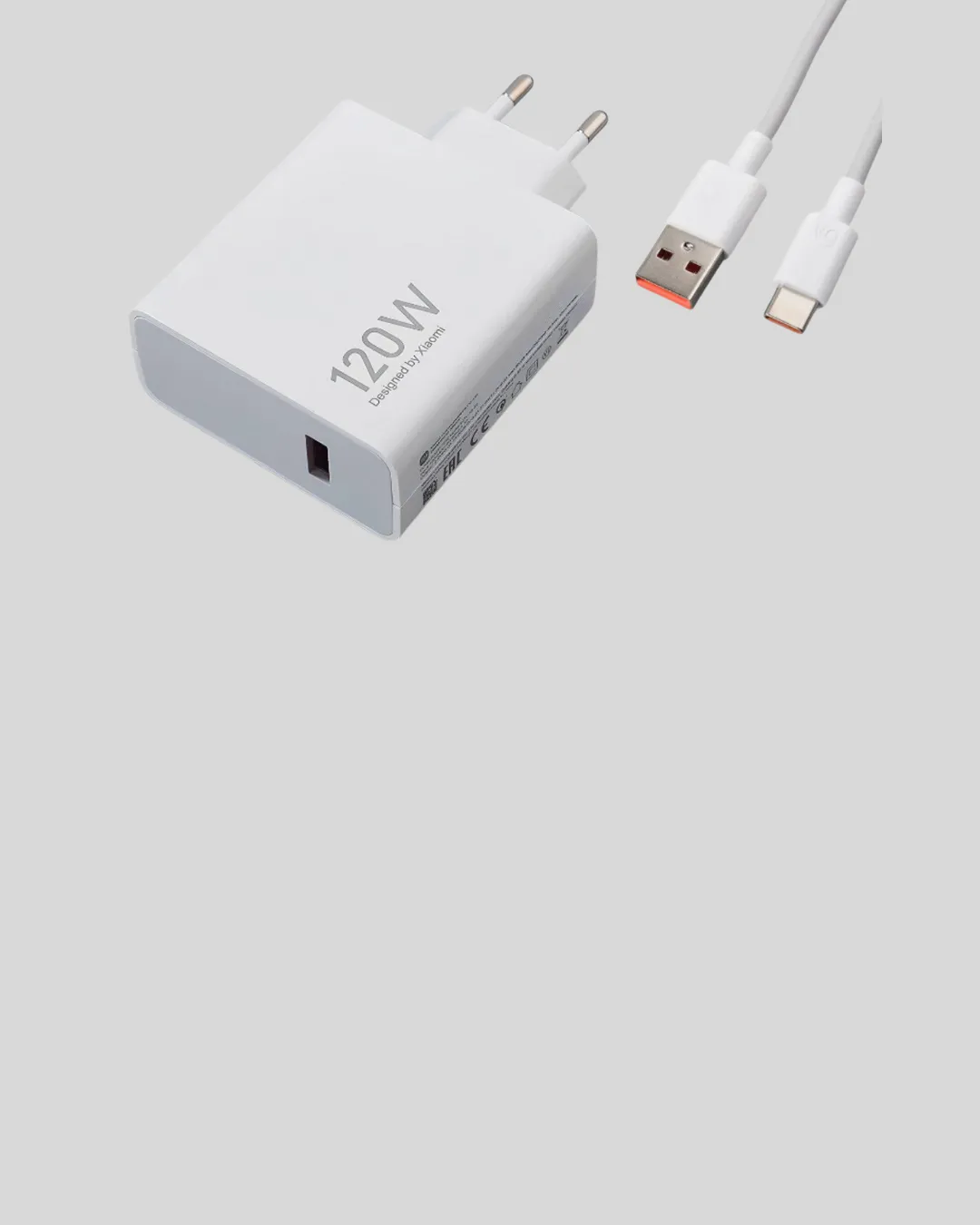 120W Güçlü Hızlı Şarj Adaptörü ve Type-C Kablo Seti – Güvenli Şarj Teknolojisi