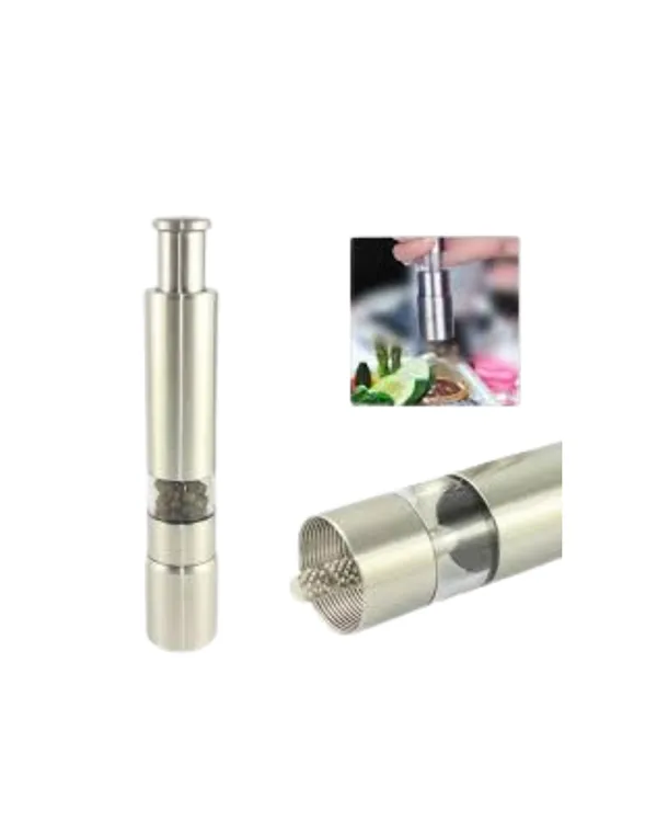 Orta Boy Kararbiber ve Tuz Öğütücü – Kolay Kullanım, Şık Tasarım