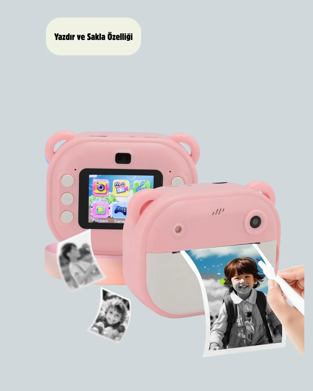 32GB Hafızalı Şipşak Çocuk Kamerası