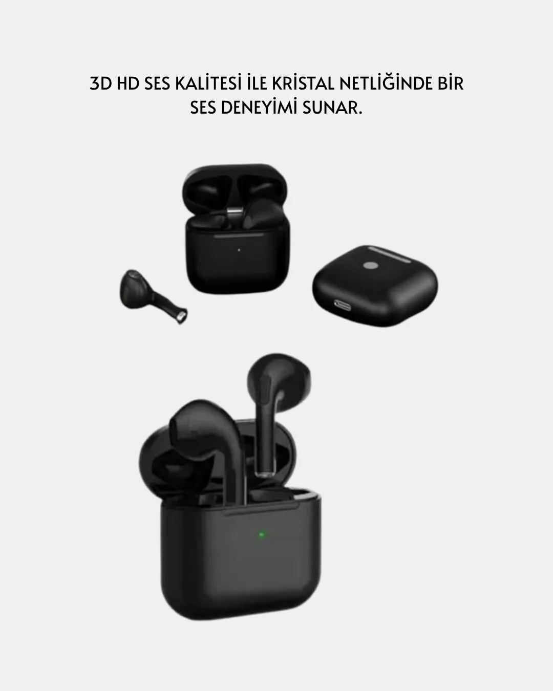 TWS Pro 5 – 3D HD Ses Kalitesi ve Gelişmiş Ses Yalıtımı