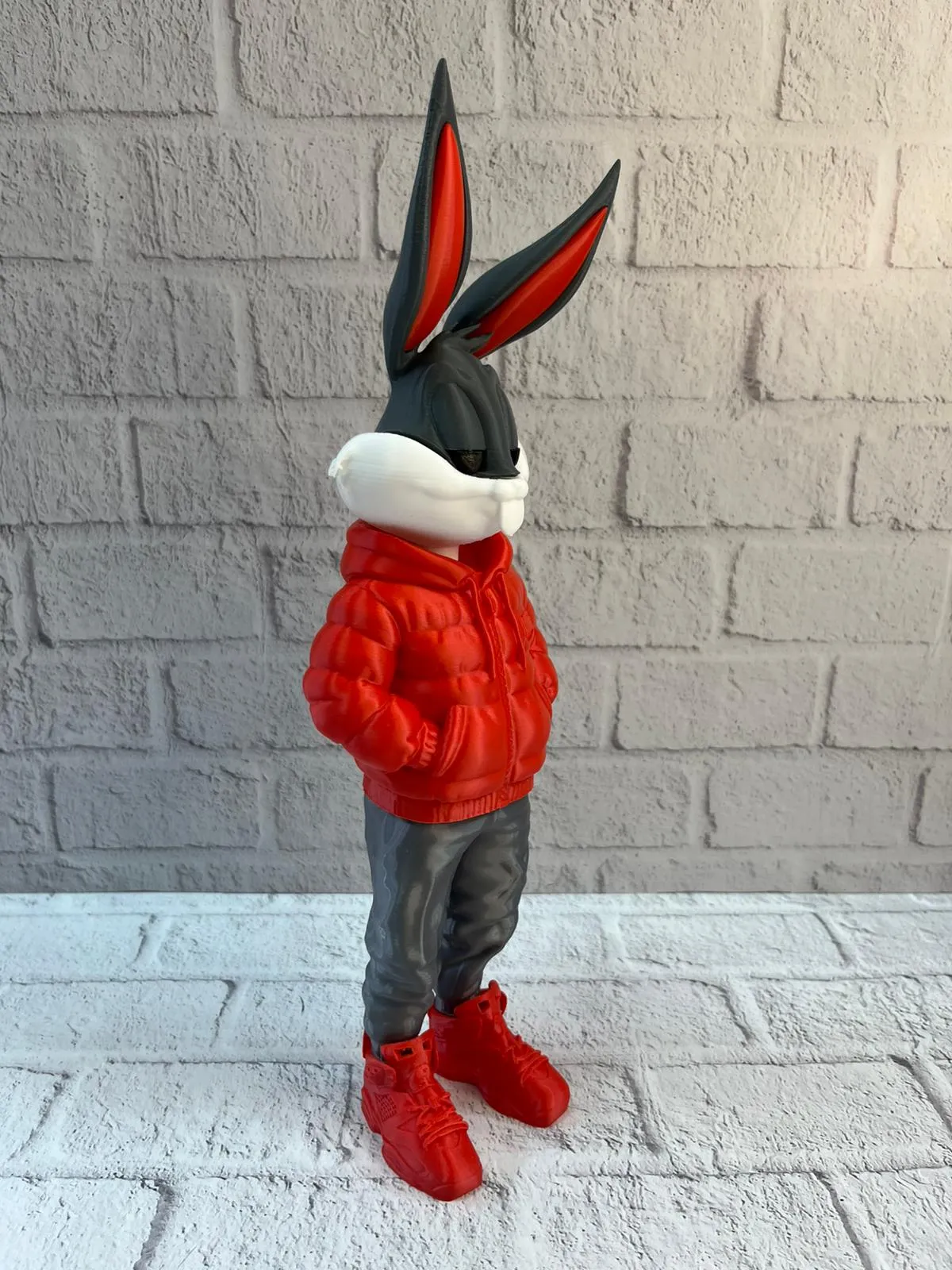 Bugs Bunny Büyük Boy Figür 10×34 cm Salon Dekoru