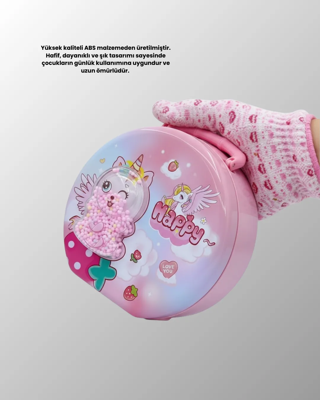 Anahtarlı Çocuk Para Kasası Eğitici ve Dekoratif Tasarım