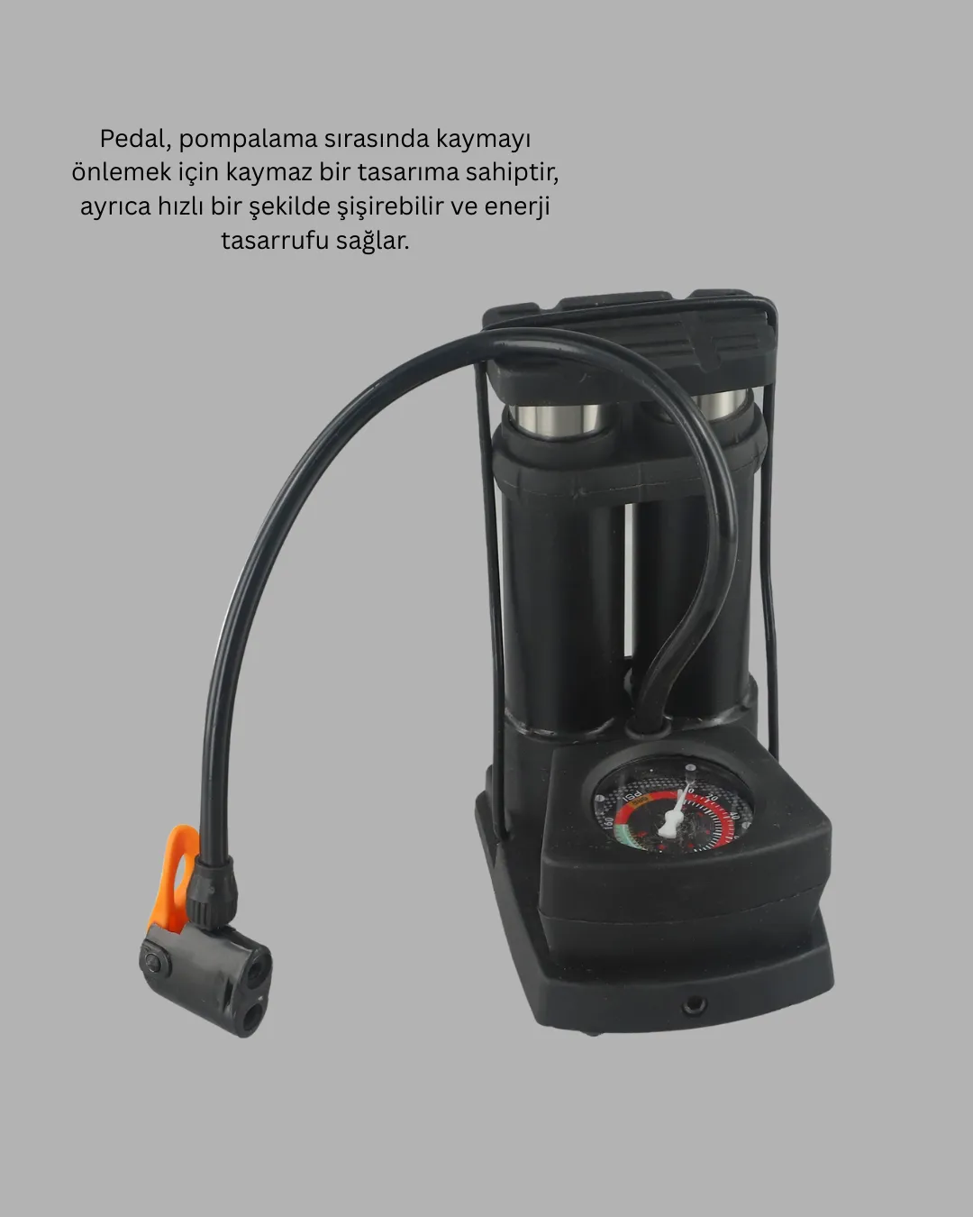 Ayak Basmalı Hava Pompası Şişme Ürünler ve Lastikler İçin