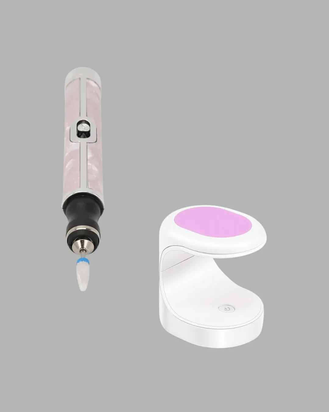 Tırnak Matkabı ve LED Oje Kurutucu 2’li Profesyonel Bakım Seti