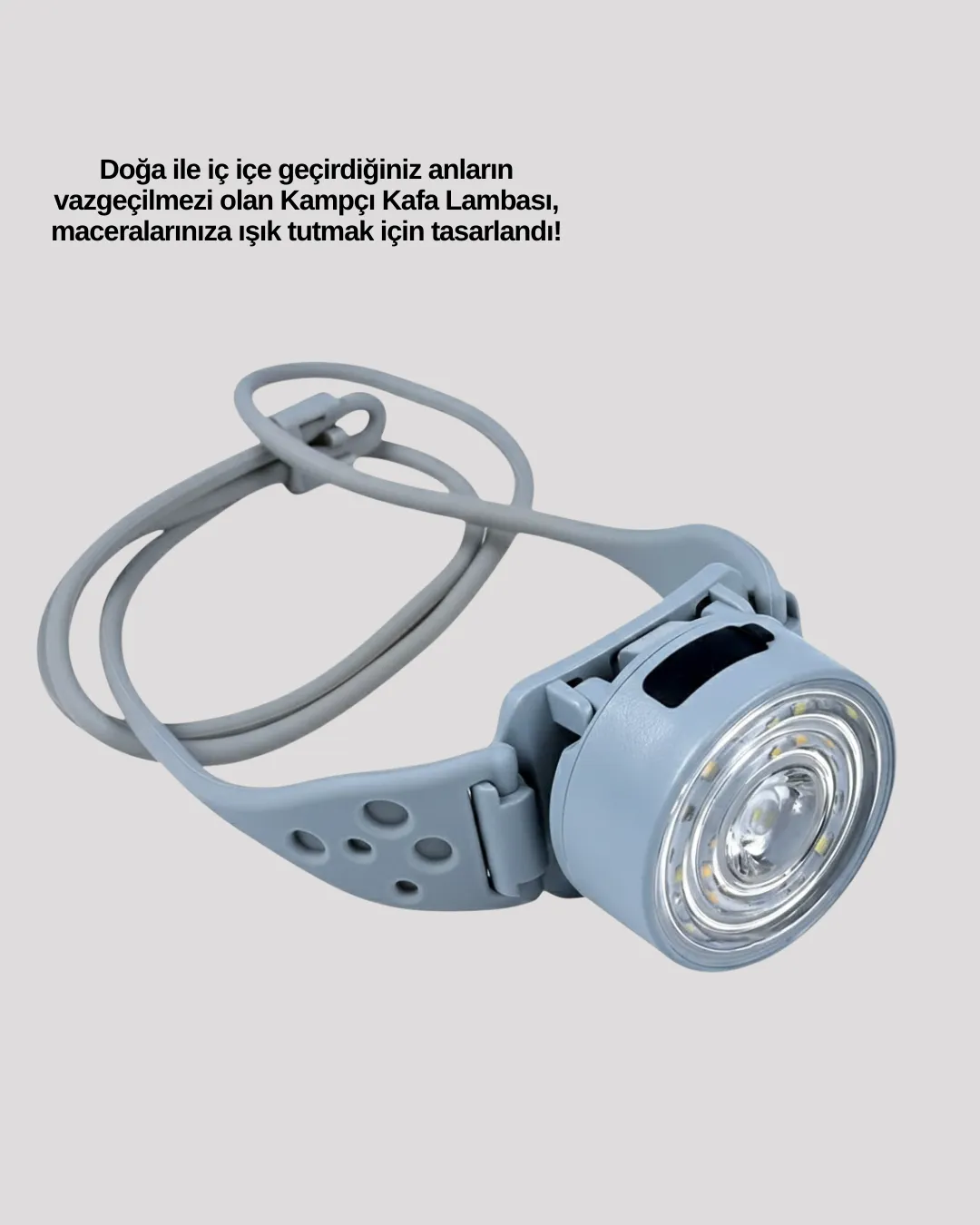 Suya Dayanıklı LED Kafa Lambası Outdoor Kullanım