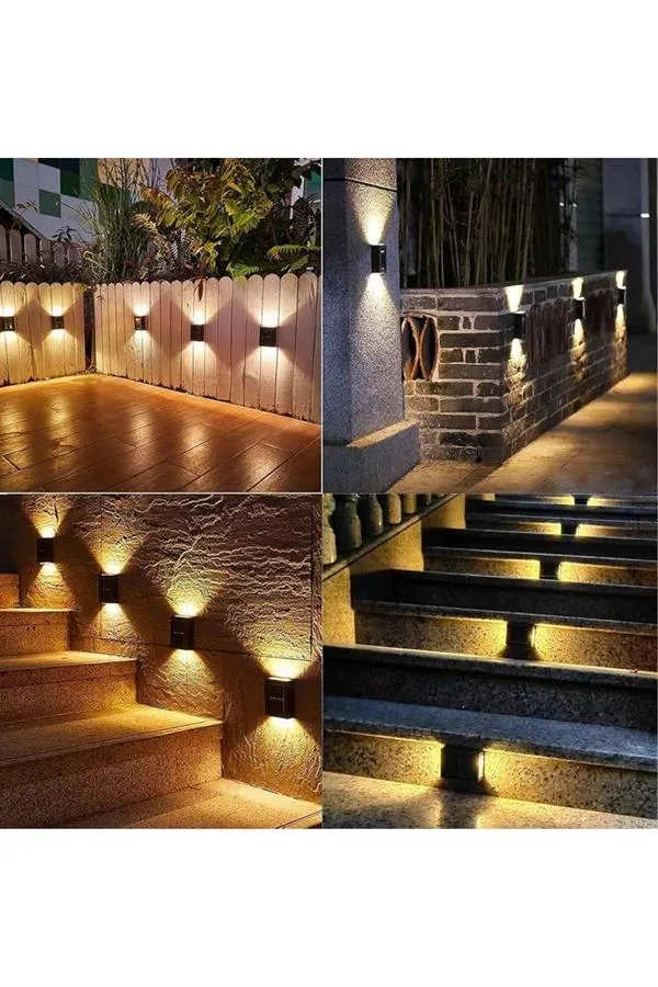 Bahçe Aydınlatması Solar Güneş Enerjili Dekoratik Led Işıklı Lamba