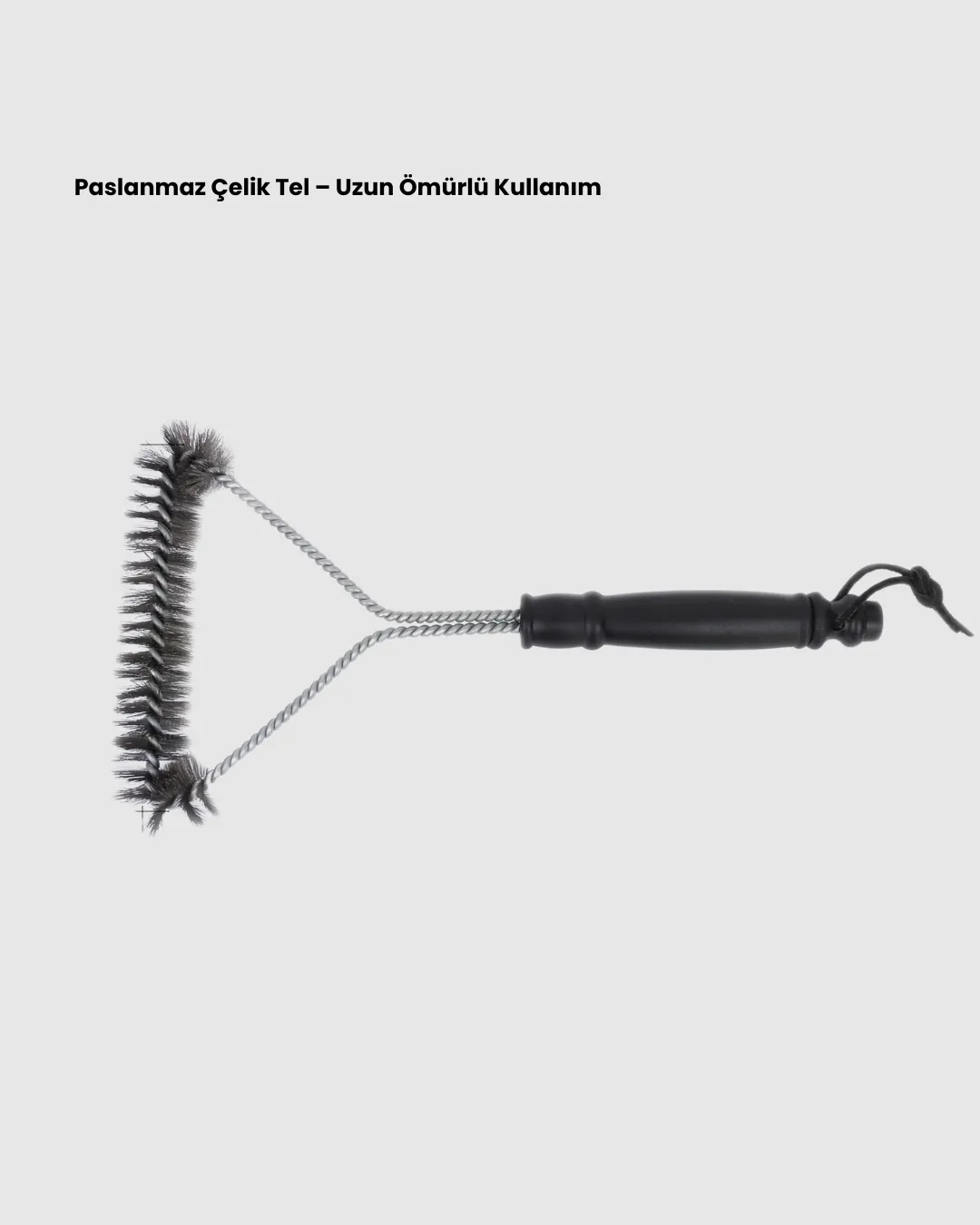 Barbekü ve Mangal İçin Tel Izgara Temizleyici Fırça