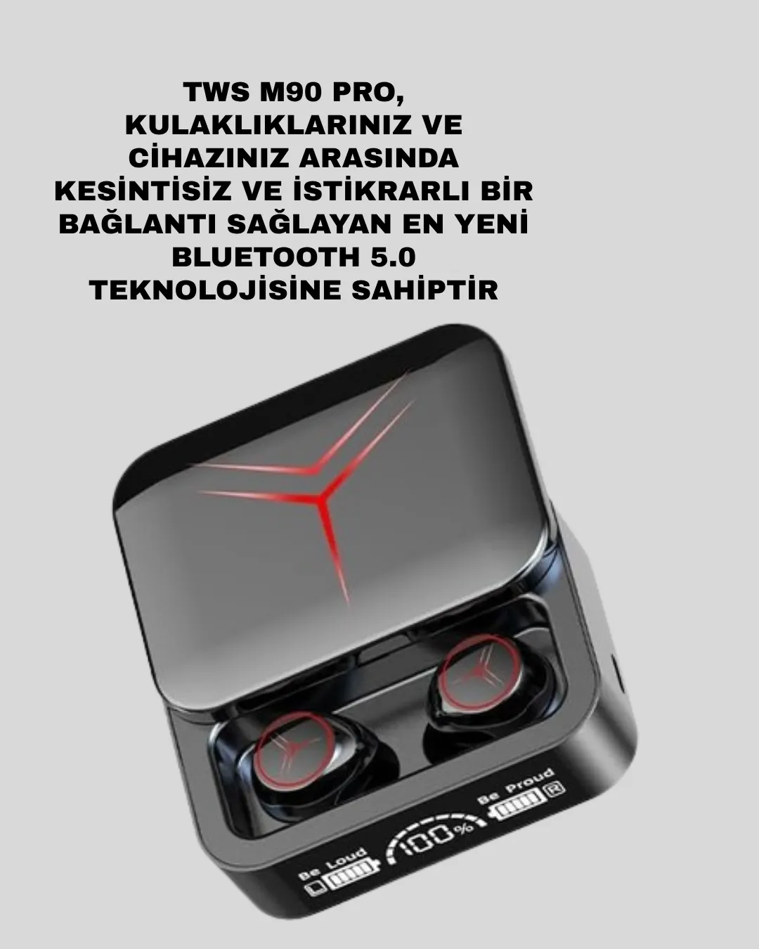 Uzun Pil Ömürlü Bluetooth Kulaklık – Spor ve Günlük Kullanım İçin Uygun
