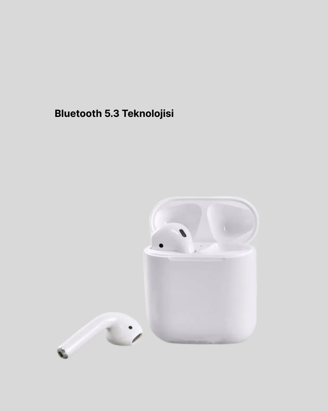 Dokunmatik Kontrollü 2. Nesil Bluetooth 5.0 Uzun Pil Ömürlü Kulaklık