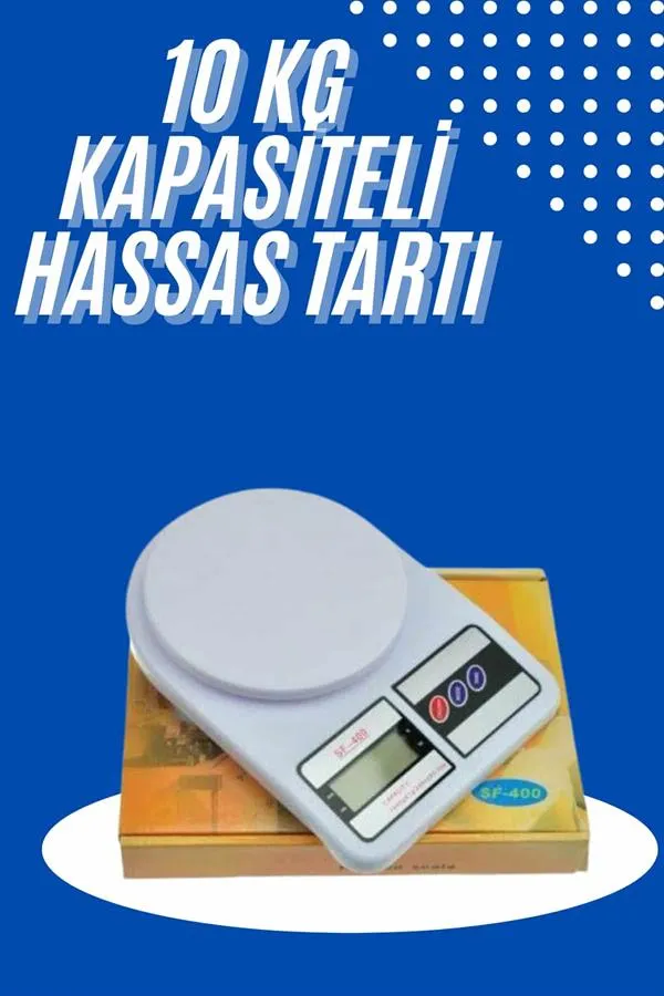 Yeni Nesil Taşınabilir Dijital Hassas Mutfak Tartısı Mutfak Terazisi Hassas Ölçüm 10 Kg