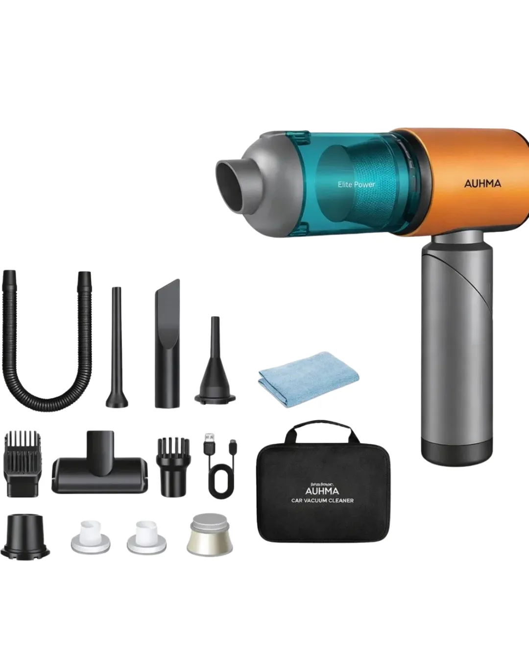 Kablosuz Araç Süpürgesi Güçlü Çekim ve Taşınabilir Tasarım