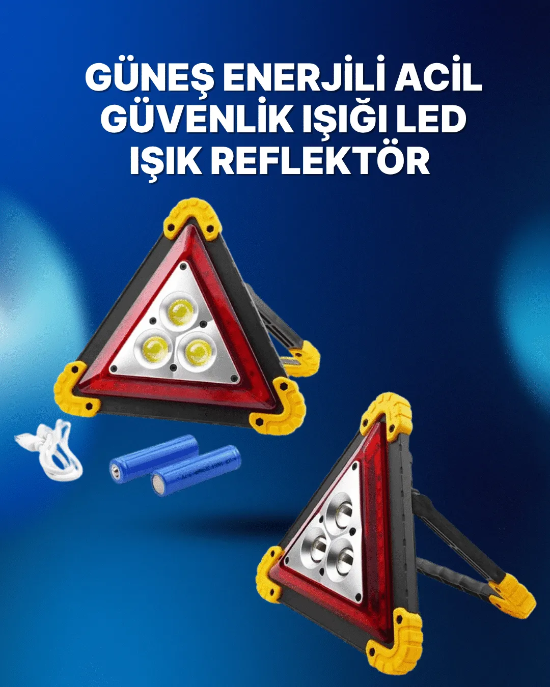 180° Döndürülebilir Asma Aparatlı Park ve İkaz Lambası