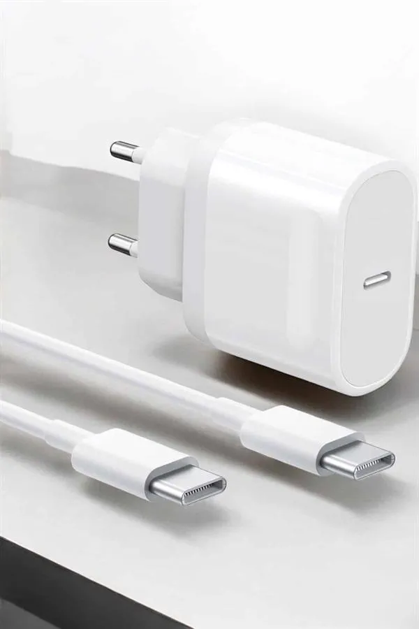 Güç Adaptörü ve Kablosu Şarj Aleti 15/15 Pro Max Uyumlu Hızlı Şarj