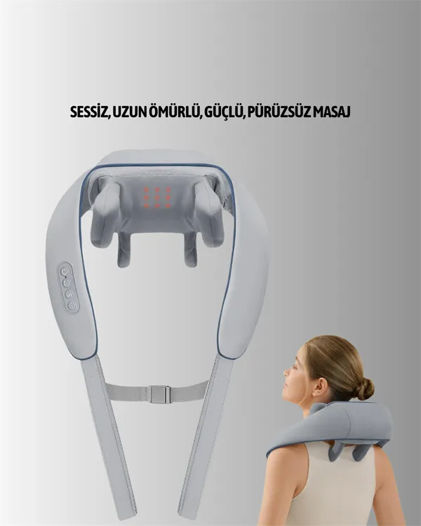 1800mAh Pil Kapasiteli Boyun Masaj Aleti