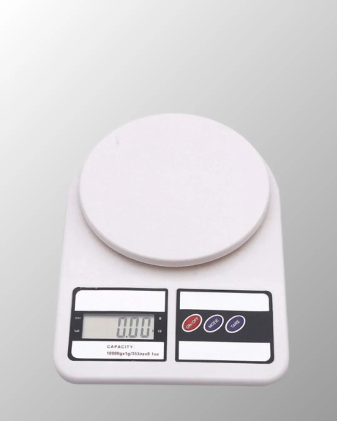 Dijital Mutfak Terazisi 10kg Kapasiteli 1g Hassasiyetli