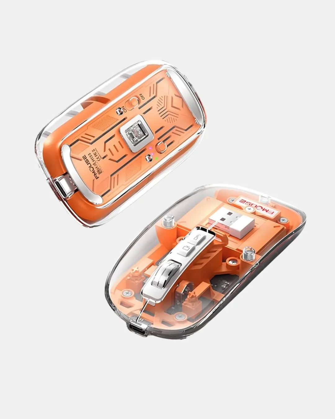 Çift Modlu Kablosuz Bluetooth 5.0 + 2.4GHz Mouse – 3 Cihaz Bağlantılı, Hızlı Geçiş Düğmeli