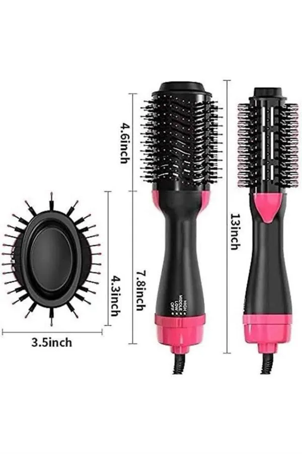 Saç Kurutma Makinesi Saç Düzleştirici Fön Tarak Isı Ayarlı Sıkı Dişli