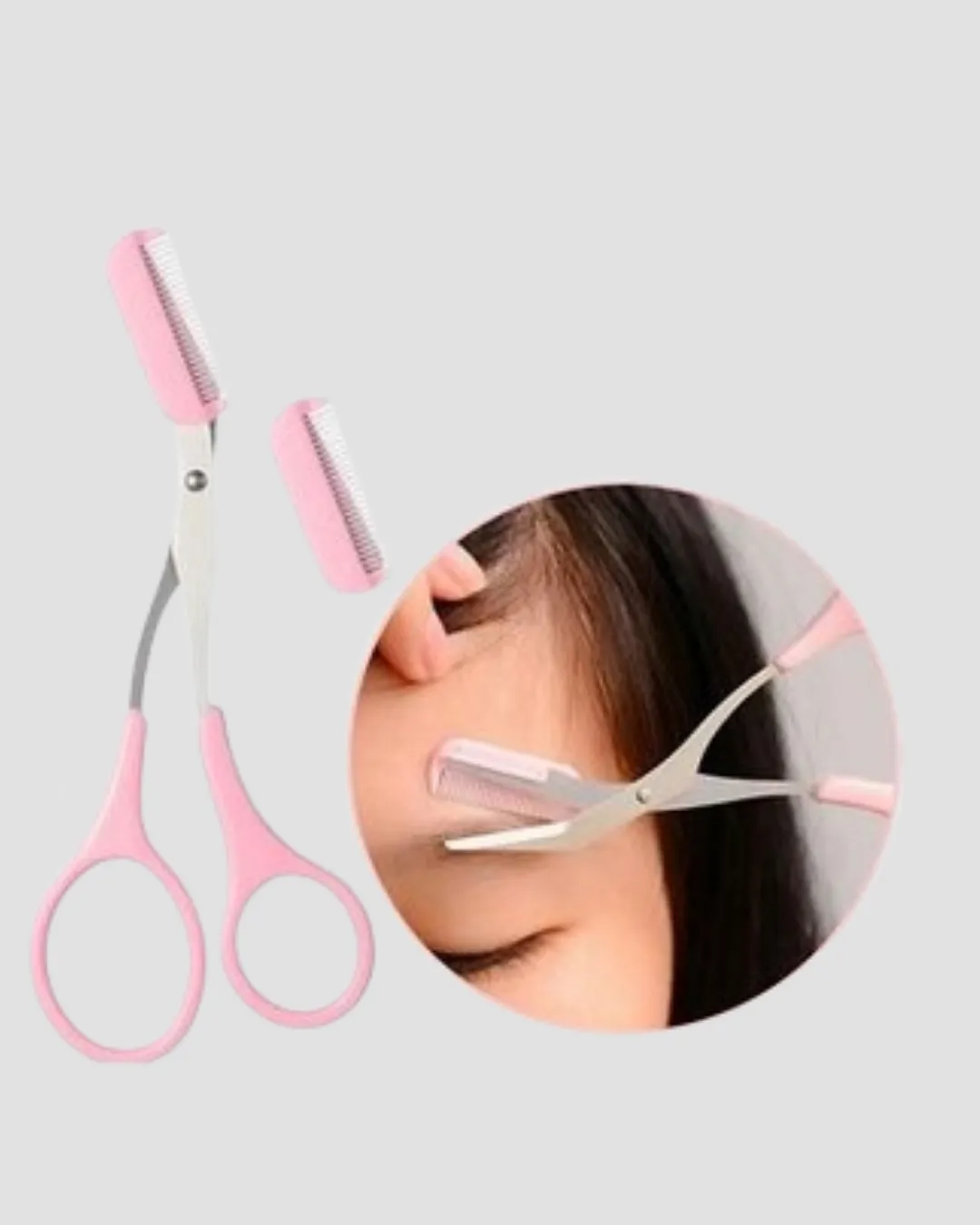 Kaş ve Kirpik Şekillendirme İçin Yüz Bakım Makası