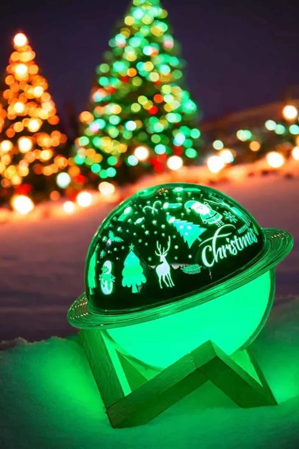 Hava Nemlendirici Masa ve Gece Lambası USB Projeksiyon Aromaterapi