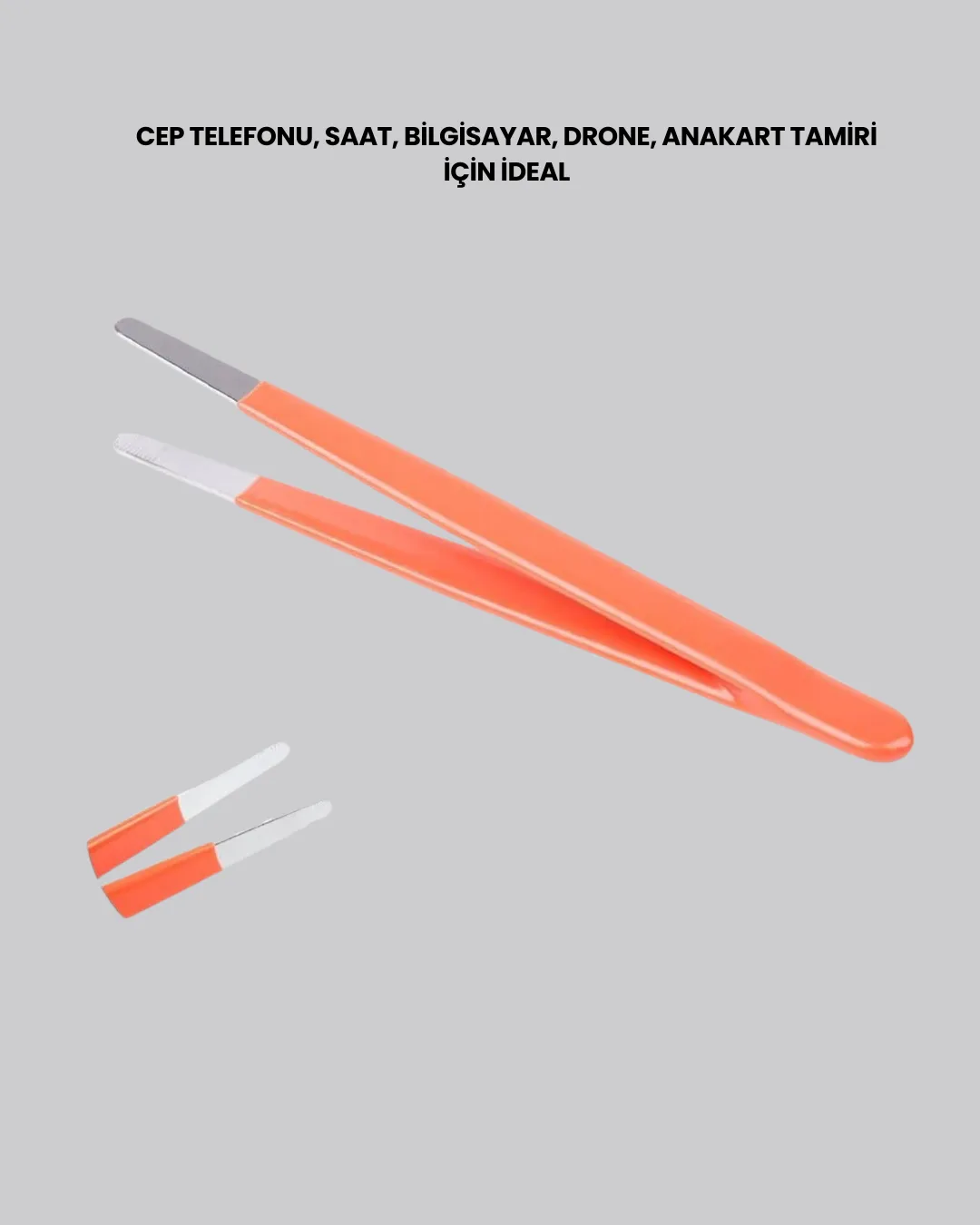7’li Hassas Uçlu Cımbız Seti Antistatik ESD Kaplamalı Profesyonel