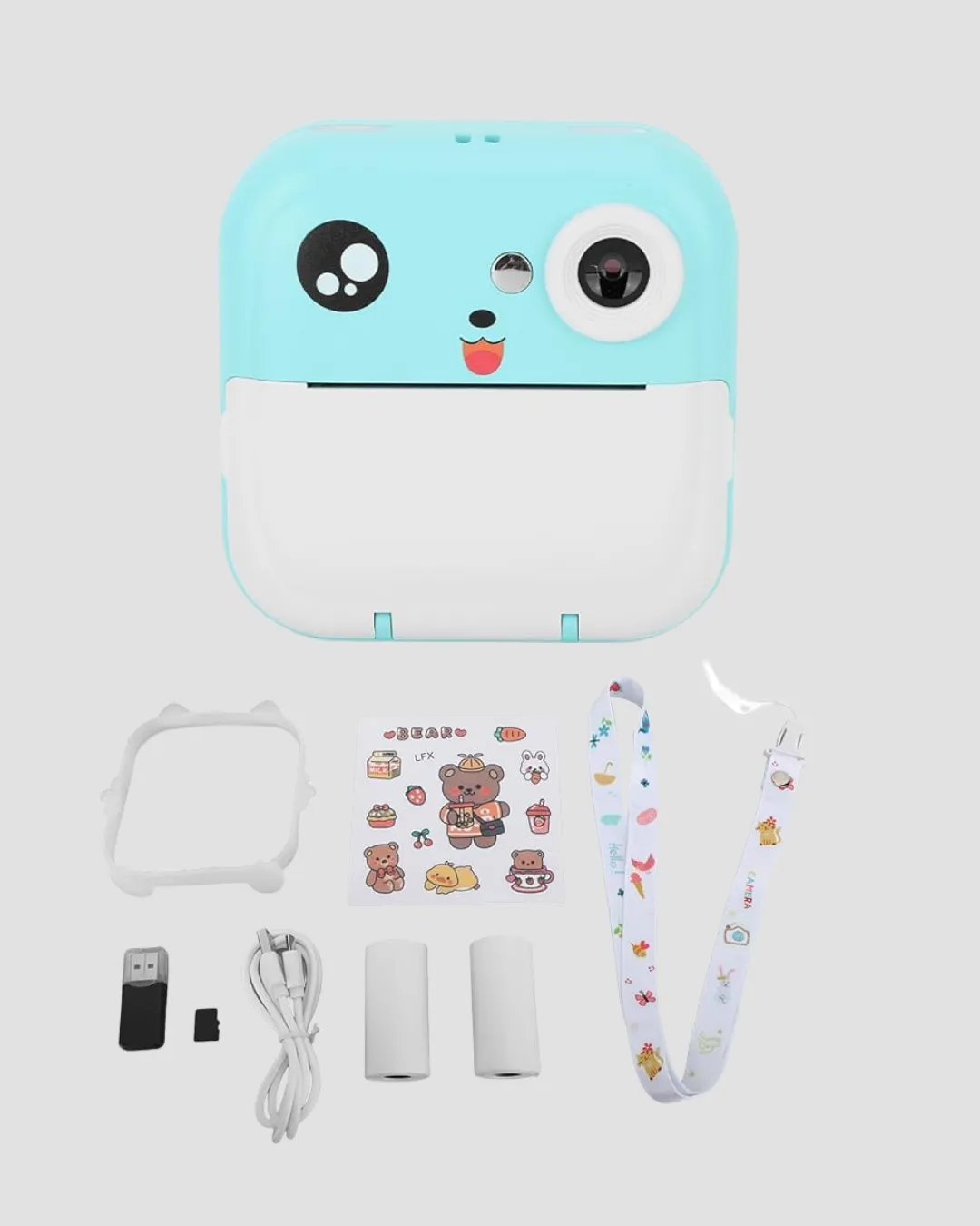 Anında Baskı ve Yüksek Çözünürlüklü Çift Lensli Fotoğraf Makinesi