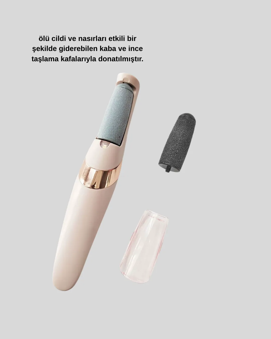 360° Etkili Elektrikli Ayak Bakım Aleti Nasır Giderici