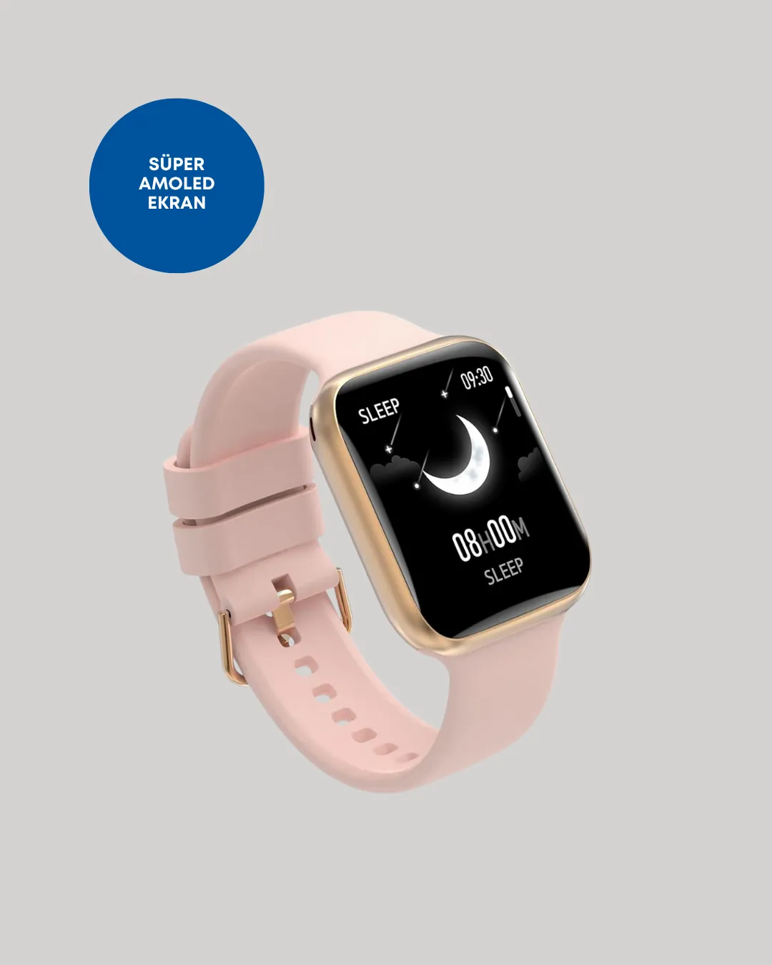 AMOLED Ekranlı Akıllı Saat Bluetooth Aramalı IP67 Suya Dayanıklı