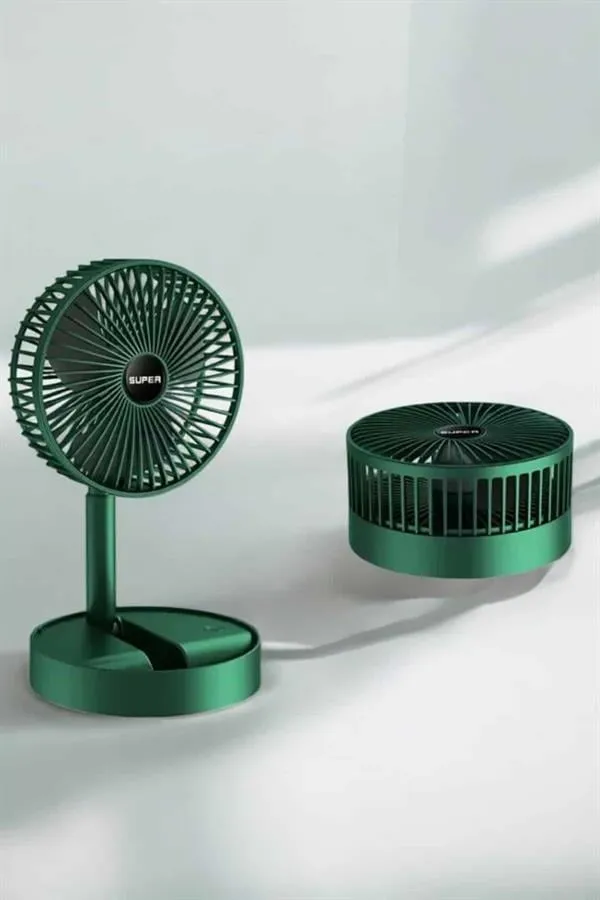 Soğutucu Vantilatör Telefon Standlı Mini Fan