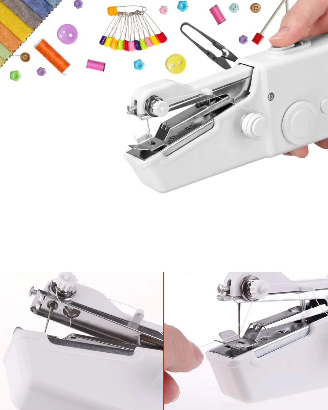 Pratik Mini Dikiş Makinesi Yeni Başlayanlar İçin Taşınabilir