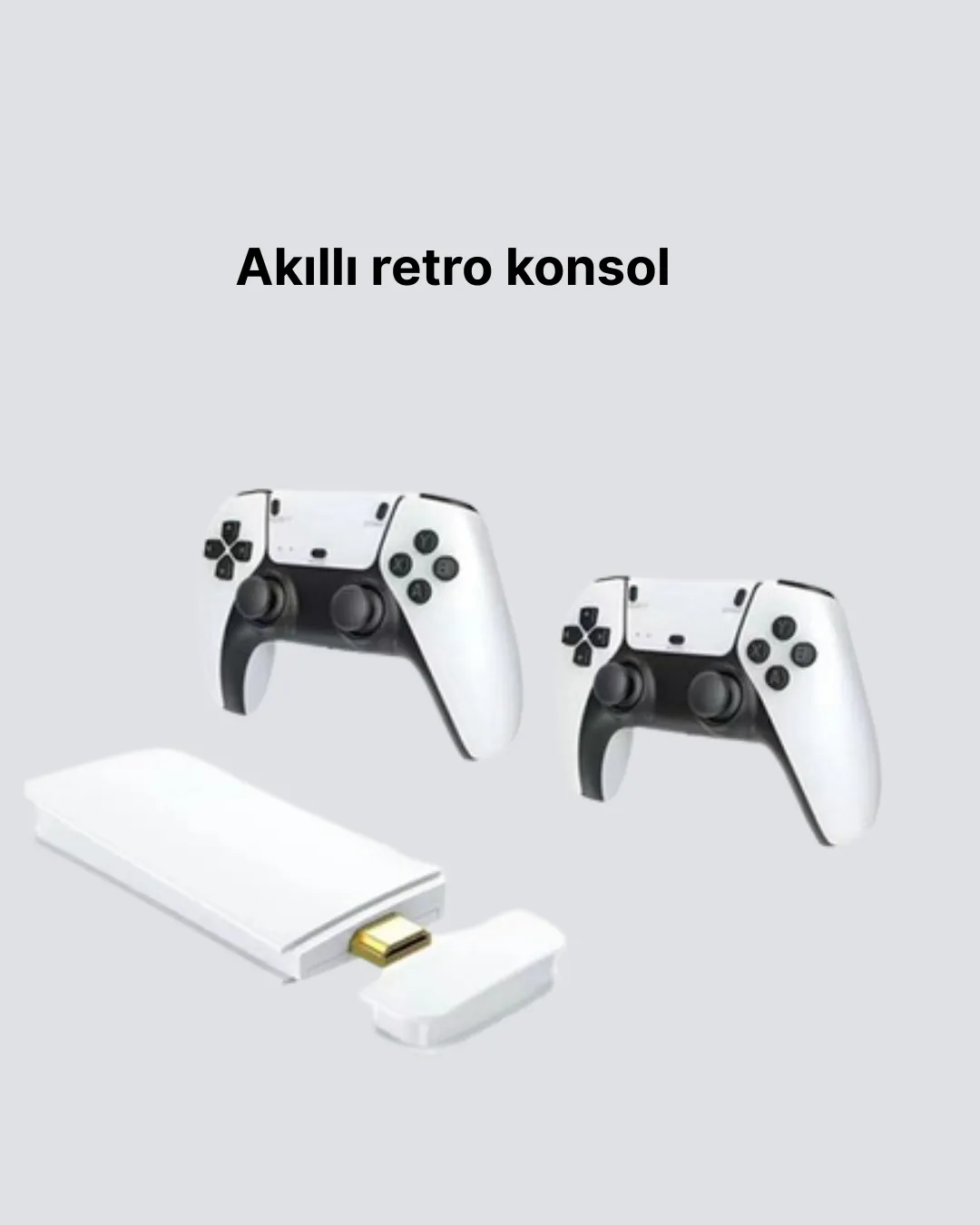 20.000 Yüklü Oyunlu Kablosuz Retro Oyun Konsolu 4K Destekli