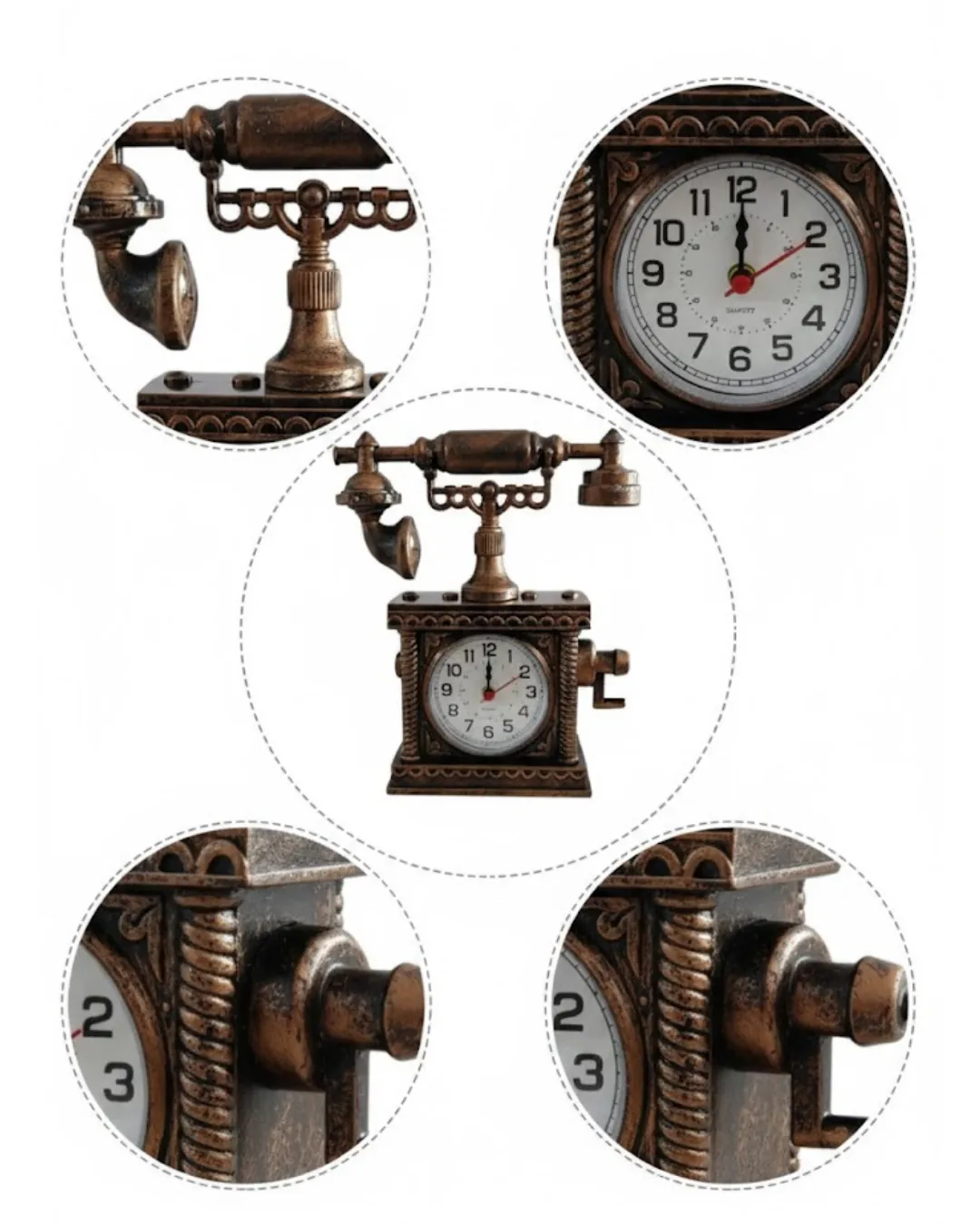 Fonksiyonel ve Estetik Çalar Saat Masa ve Komodin Uyumlu