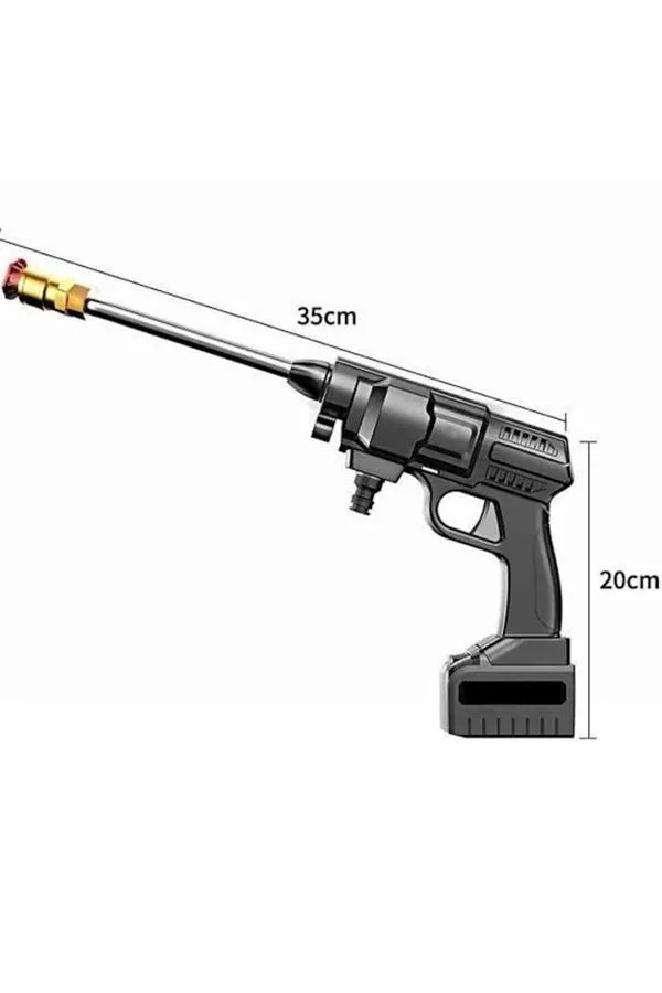 Oto Araba Yıkama Şarjlı Ve Yüksek Basınçlı Oto Yıkama Ve Sulama Tabancası