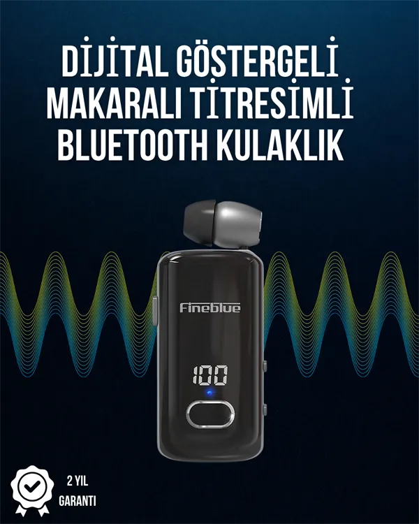 Fineblue F580 Bluetooth Kulaklık – İş, Oyun ve Spor İçin Gelişmiş Kablosuz Performans