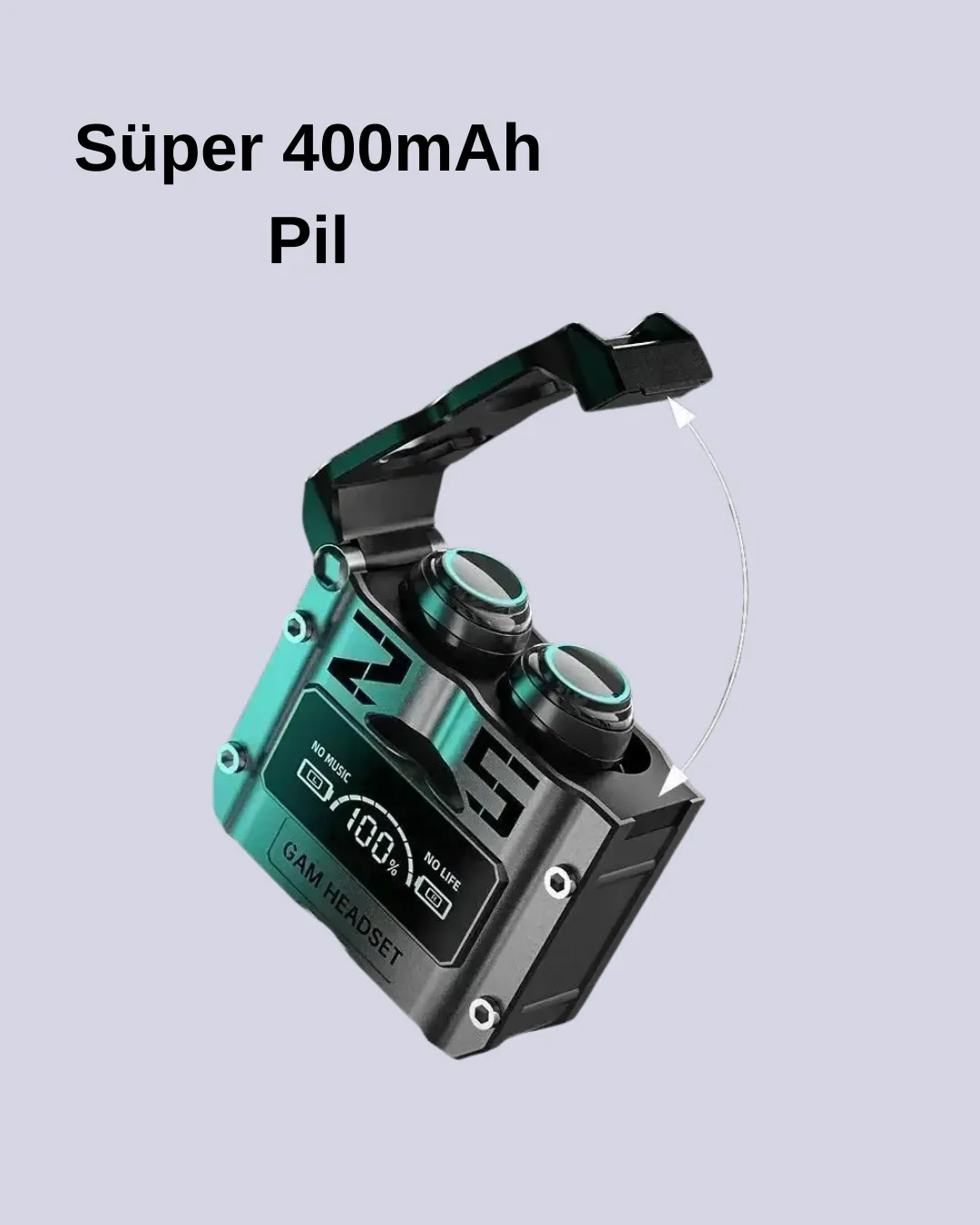 ANC Aktif Gürültü Önleyici Kablosuz Bluetooth Kulaklık